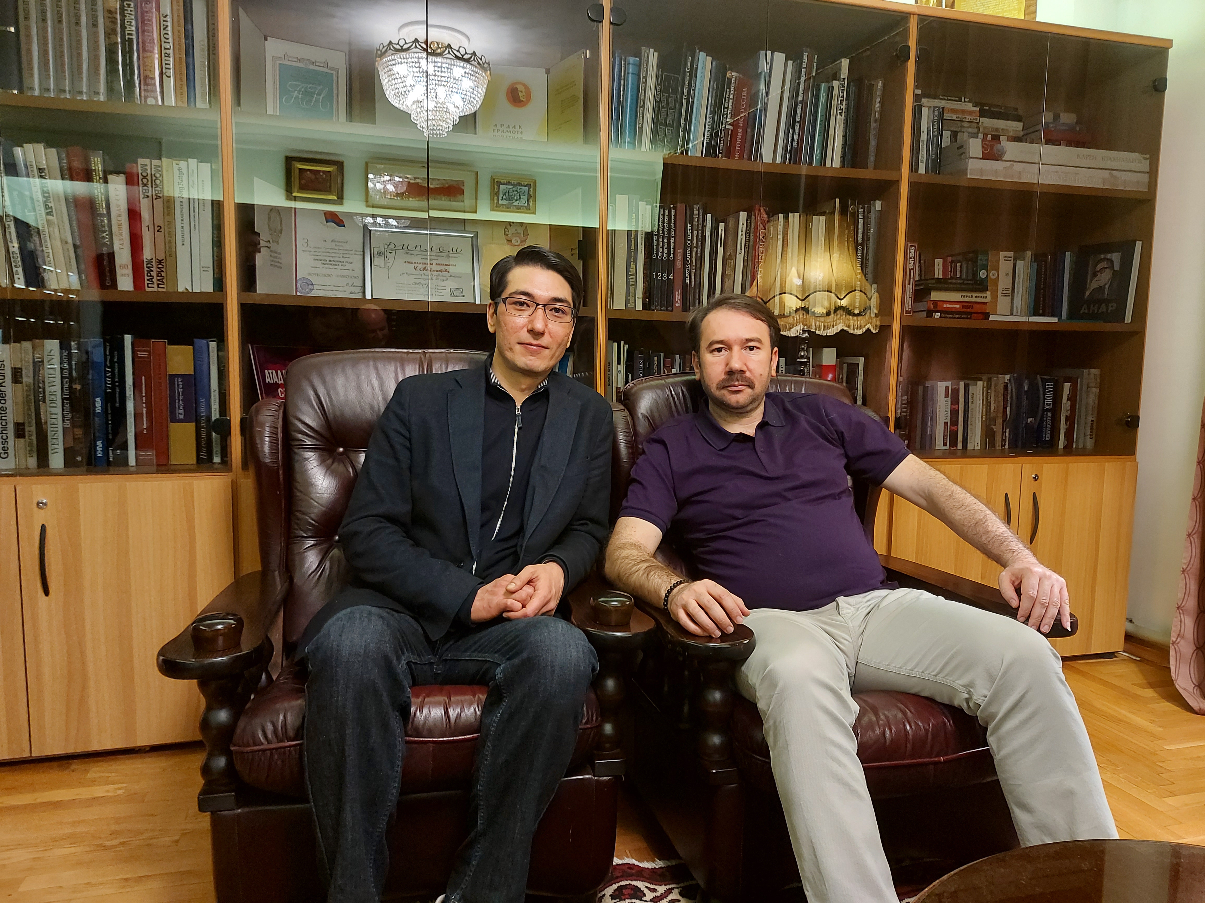 Samir İsgenderoğlu Cengiz Aytmatov Ev Müzesini Ziyaret etti