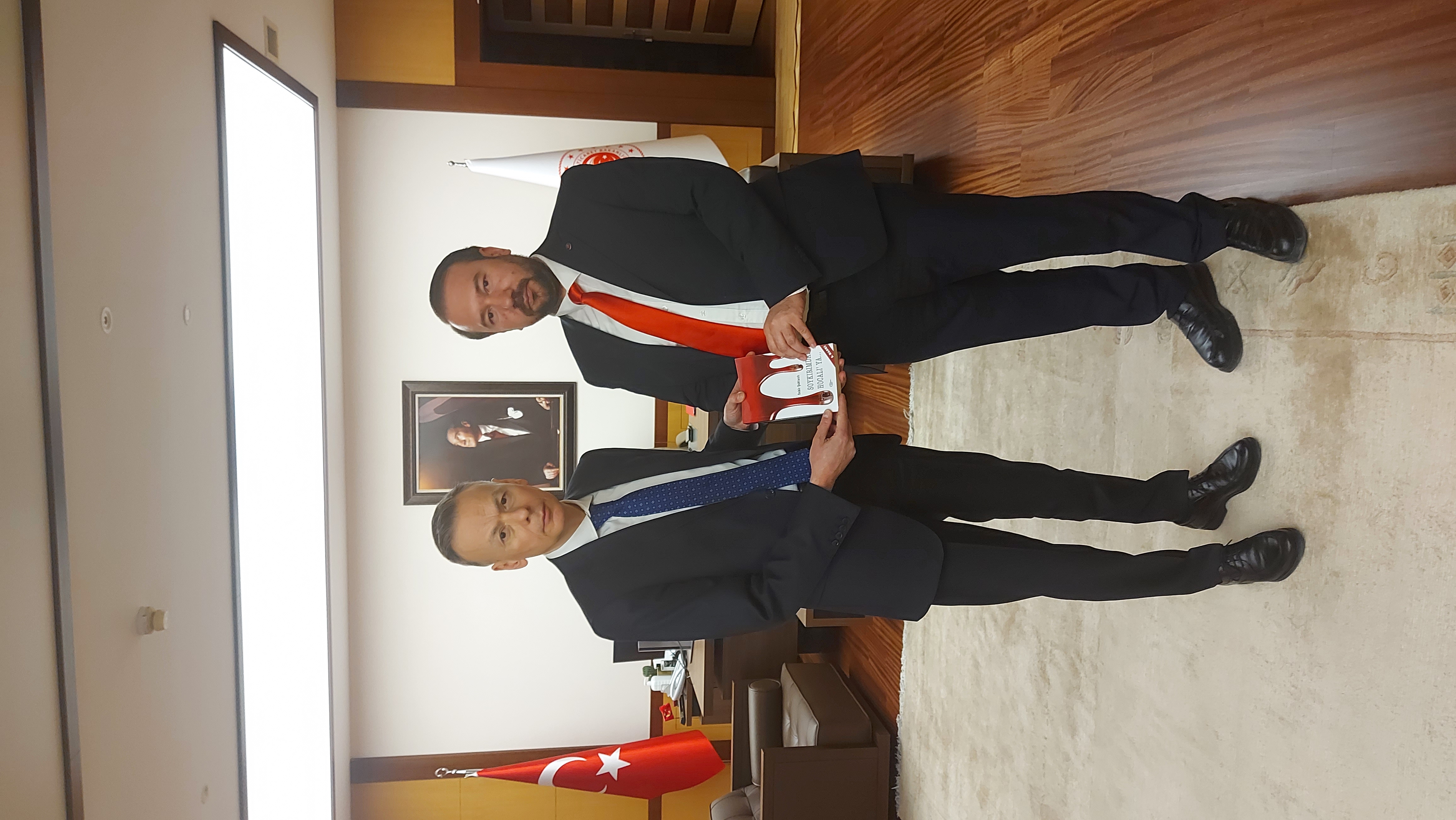 Samir İsgenderoğlu Ticaret Bakan Yardımcısı Özgür Volkan AĞAR'I ziyaret etti