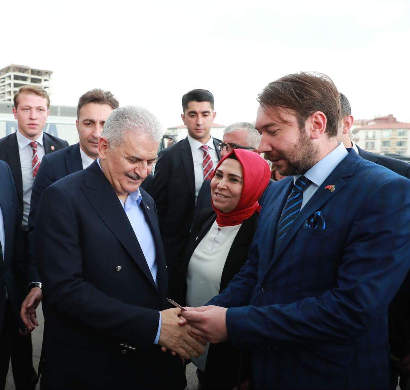 Samir İsgenderoğlu Başbakan Binali Yıldırım ile görüştü