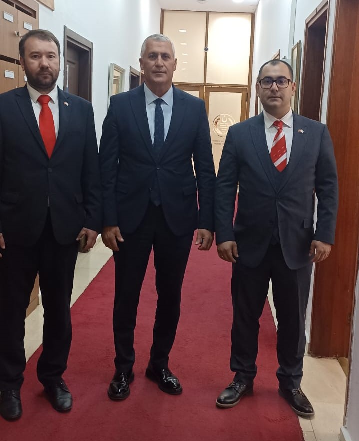 Samir İSGENDEROĞLU KKTC Ekonomi ve Enerji Bakanı Sayın Olgun AMCAOĞLU ile görüştü