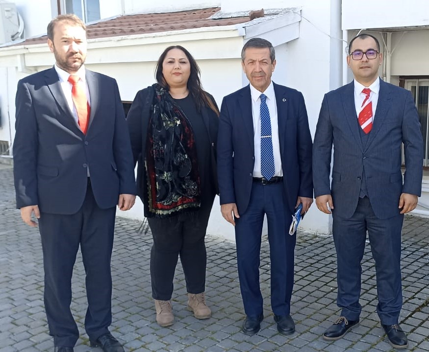 Samir İSGENDEROĞLU KKTC Dışişleri Bakanı Sayın Tahsin ERTUĞRULOĞLU ile görüştü